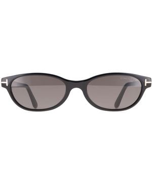 Tom Ford Cat Eye Shiny Light Mirror Chloe-02 Ft1310 - Grey