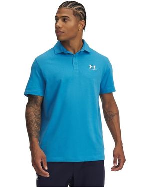 Under Armour Icon Short Sleeve Performance Polo Shirt - Blue