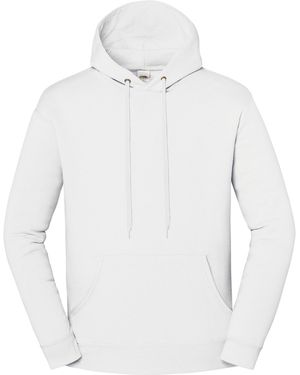Fruit Of The Loom Adult Iconic Premium Hoodie - White