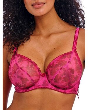 Freya Rose Blossom Plunge Bra - Pink