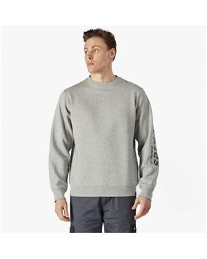 Dickies Okemo Graphic Sweatshirt Melange Cotton - Grey