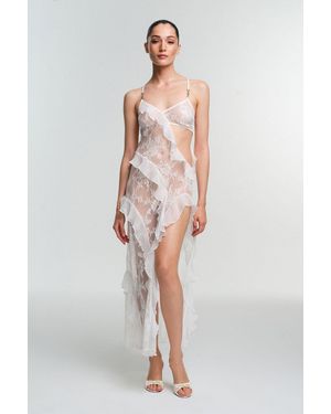 Penti Fiora Lace Nightgown - White