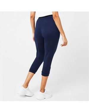 La Gear 3/4 Sleeve Interlock Jogging Trousers Cotton - Blue