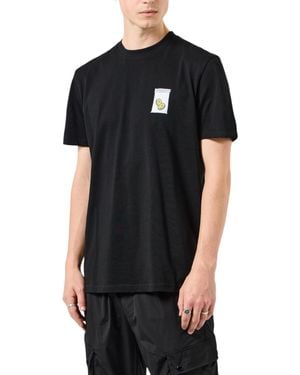 Weekend Offender Smarsh Graphic T Shirts Short Sleeve Crew Neck Cotton Tee - Black