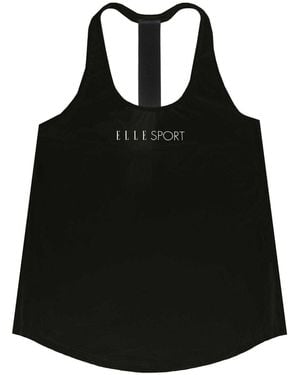 Elle Ladies Signature Vest Top - Black