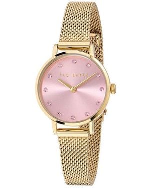 Ted Baker Bkpsts504 Ladies Staciie Watch - Pink