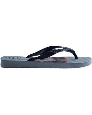 Havaianas Mickey Mouse Graphic Print Flip Flops - Blue