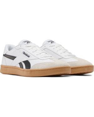 Reebok Forte Lounger Leather /Chalk Trainers - White