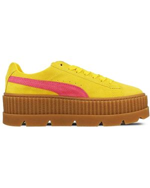 PUMA X Rihanna Fenty Cleated Creeper Trainers Leather (Archived) - Yellow