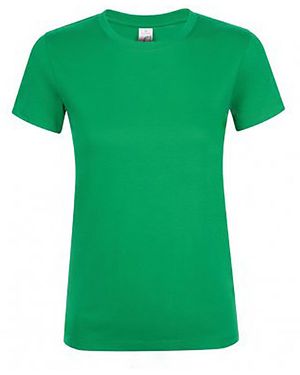 Sol's Ladies Regent Short Sleeve T-Shirt (Kelly) - Green