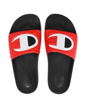 Champion M-Evo Slip-On Synthetic Sliders S20979_S21_Kk008 - Red