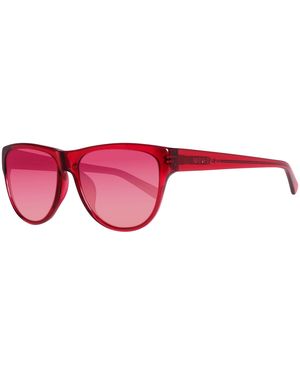 Benetton Sunglasses 57/16/140 Mm Plastic - Red