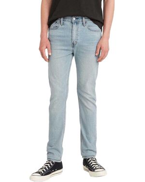 Levi's 510 Renzor Leren Patch Skinny Jeans (blauw)