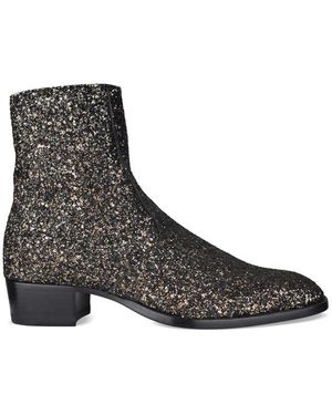 Saint Laurent Wyatt 40 Laarzen Zwart
