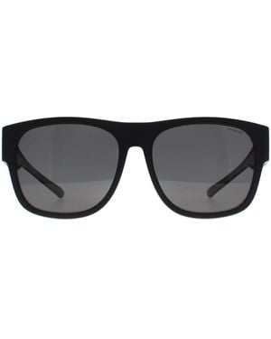 Polaroid Square Matte Polarized Pld 9010/S Fitover - Black