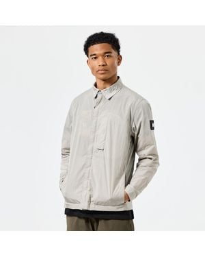 Weekend Offender Porter Parachute Overshirt - Grey