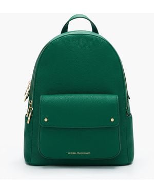 Victoria Hyde London Alexandra Backpack Leather - Green