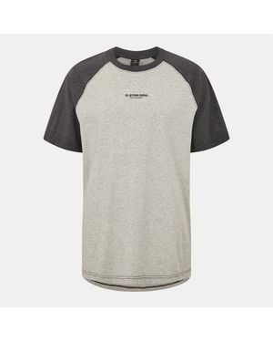 G-Star G Baseball Ts - Grey