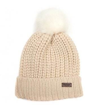 Barbour Saltburn Beanie - Natural