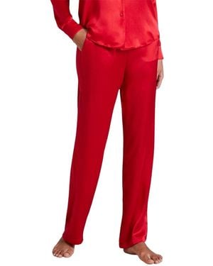 Aubade Toi Mon Amour Silk Trousers - Red