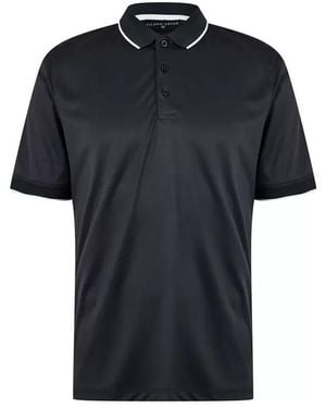 Island Green Performance Polo Shirt (houtskool) - Zwart
