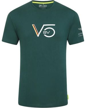 Aston Martin F1 Official Team T-Shirt Cotton - Green
