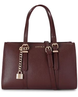 Carvela Kurt Geiger Cappuccino Mini Tote Bag - Purple