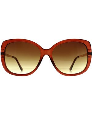 Calvin Klein Butterfly Transparent Gradient Ck22548S - Brown