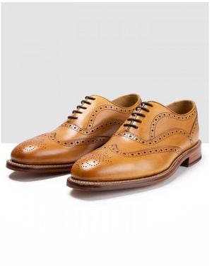 Oliver Sweeney Brogue Aldeburgh Shoes - Brown