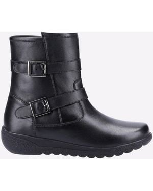 Fleet Foster Zambia Wide Fit Boots - Blue