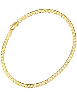 DIAMANT L'ÉTERNEL 9ct Geelgouden 2,2 G Kinarmband, 19 Cm/7,5 Inch Lengte, 3 Mm Breed - Metallic