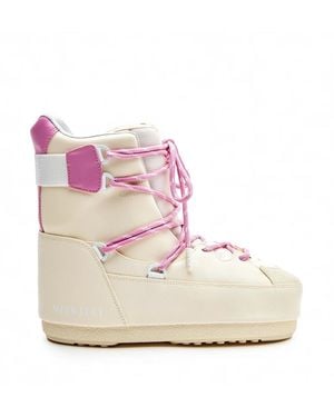 Moon Boot Icon Mid Sneaker Snow Boots - Roze
