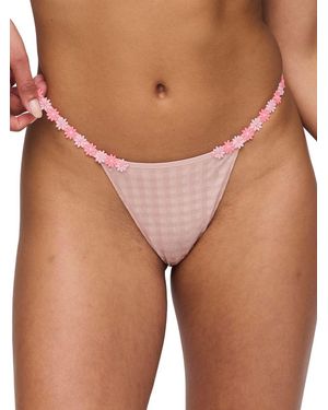Marie Jo Avero Tiny Mini Thong Powder Rose - Natural