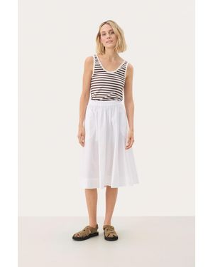 Part Two Rok A-shape Bright White - Wit