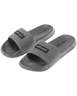 Ellesse Laxxes Open Toe Slide Sandals - Grey