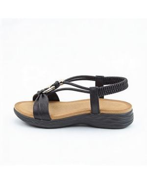 Heavenly Feet Chime Slingback Sandals - Blue