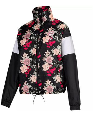 PUMA Long Sleeve Zip Up All Over Print Jacket 596735 51 - Black