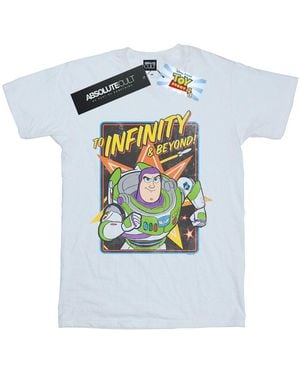 Disney Toy Story 4 Buzz To Infinity T-Shirt Cotton - Blue