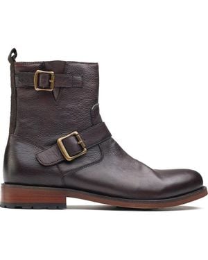 Sole Crafted Oiler Biker Boots - Brown