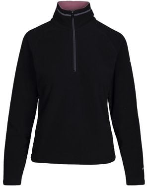 Trespass Ladies Skylar Fleece Top /Light Mulberry) - Black