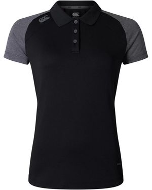 Canterbury Ladies Elite Polo Shirt /Magnet) - Black
