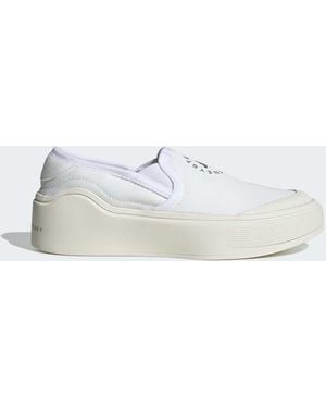 adidas By Stella McCartney Court Slip-On Shoes - White