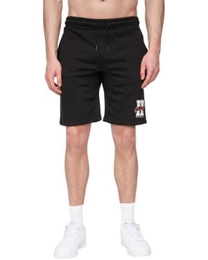 Henleys Aitchen Sweat Shorts - Black