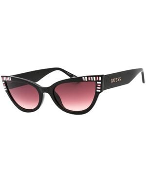 Guess Shiny Cat Eyes Sunglasses - Red