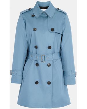 COACH Solid Mid Trench - Blue