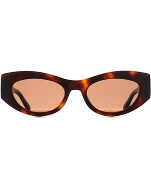 Calvin Klein Cat Eye Tortoise Ckj24626S - Brown