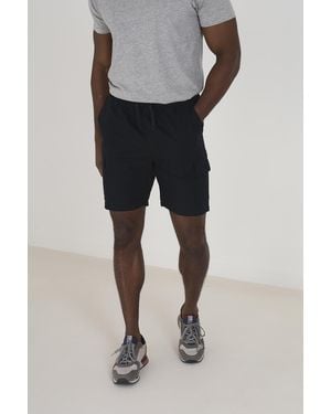 Brave Soul 'Beach' Cargo Shorts - Grey