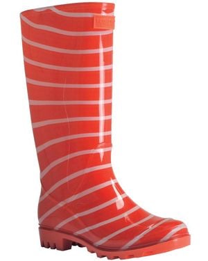 Regatta Wenlock Pvc Waterproof Tall Wellington Boots - Red