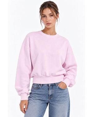 Busem Sweatshirt Van Katoenmix - Rood