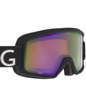 G.O.D Eyewear Aspen Uv400 Ski Snowboard Goggles With Anti-Fog Mirror Double Lens - Purple